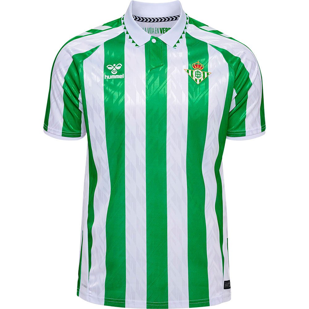 Hummel Real Betis Balompié 24/25 Home T-shirt Grün L von Hummel