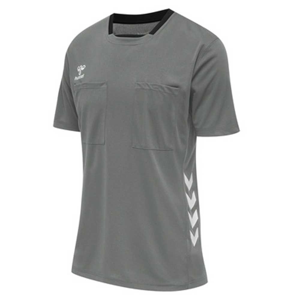 Hummel Referee Chevron Short Sleeve T-shirt Grau 2XL Frau Hummel Referee Chevron Short Sleeve T-shirt Grau 2XL Frau von Hummel