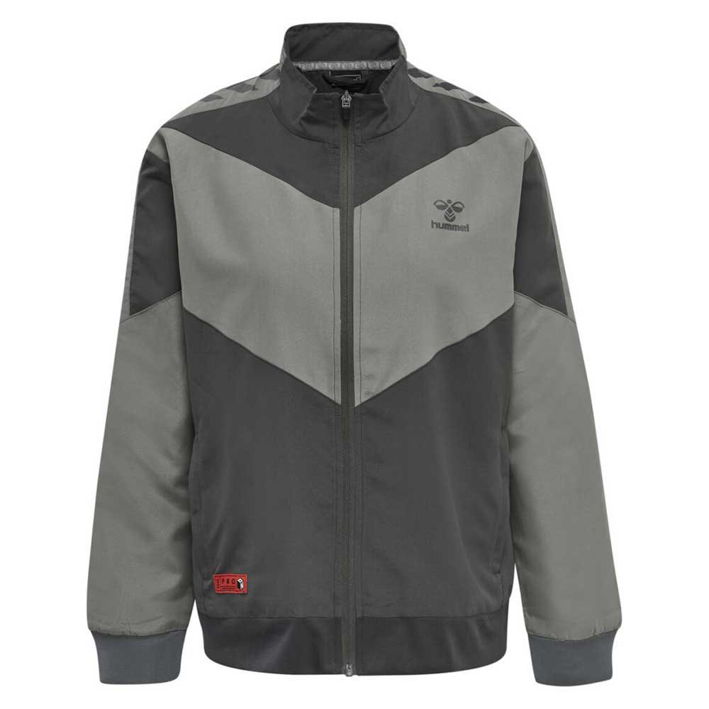 Hummel Ro Grid Walk Out Woven Jacket Grau L Frau von Hummel