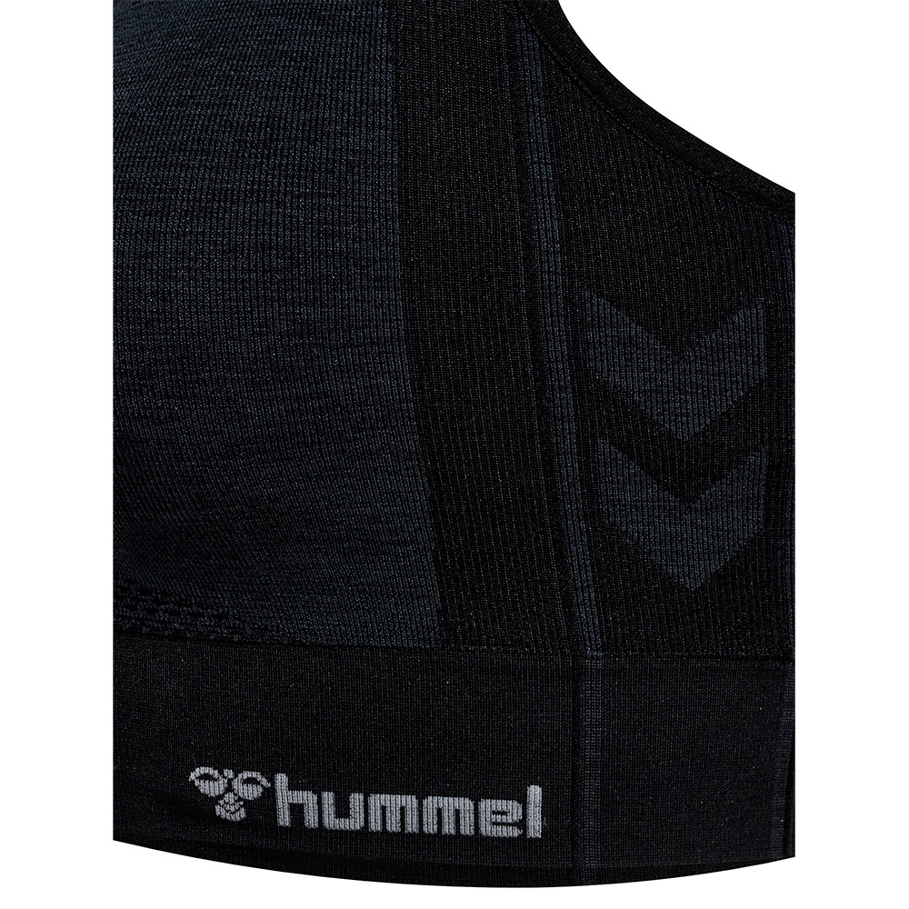 Hummel Shine Seamless Sports Top Schwarz L Frau von Hummel