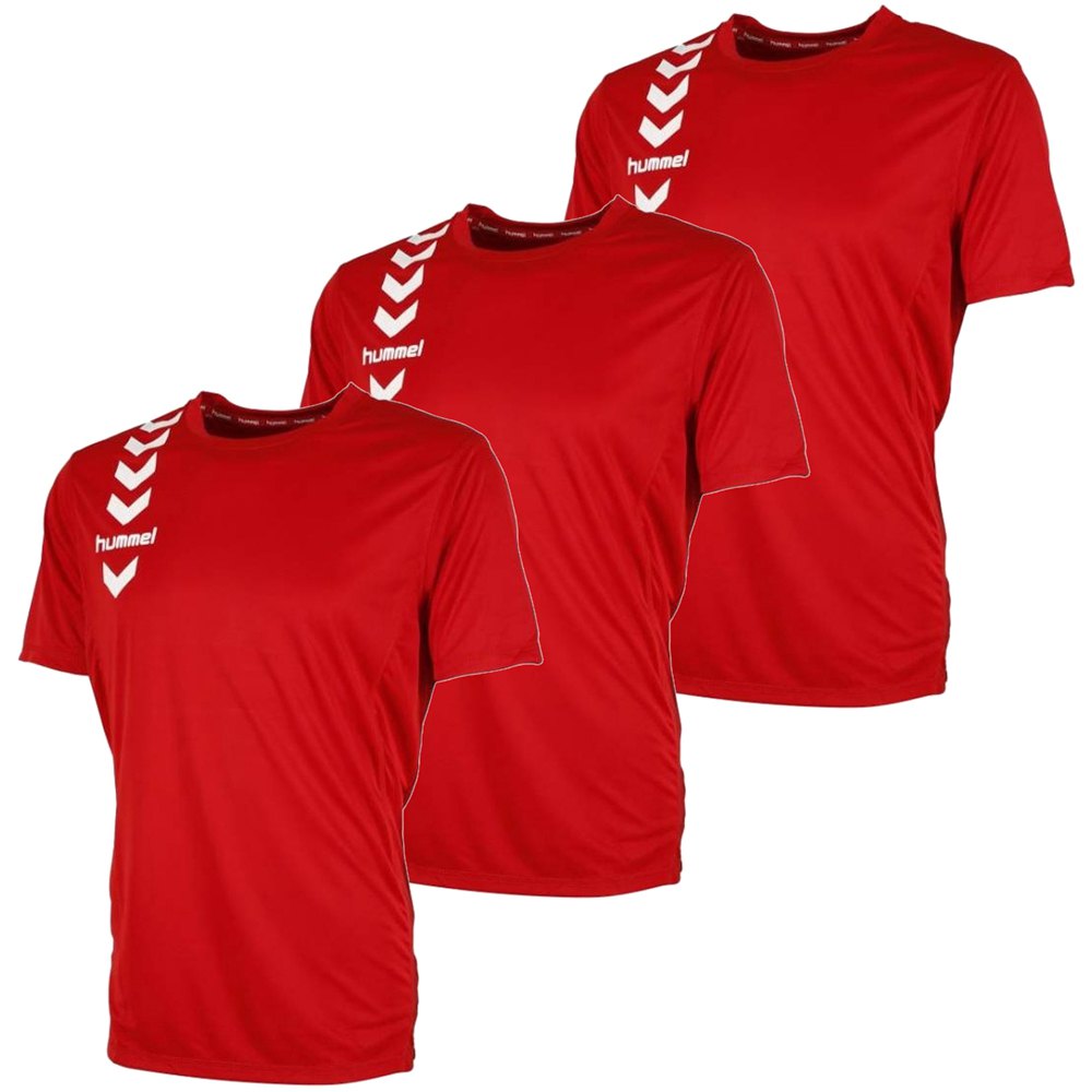 Hummel Pk5055 Short Sleeve T-shirt 3 Units Rot S Mann Hummel Pk5055 Short Sleeve T-shirt 3 Units Rot S Mann von Hummel
