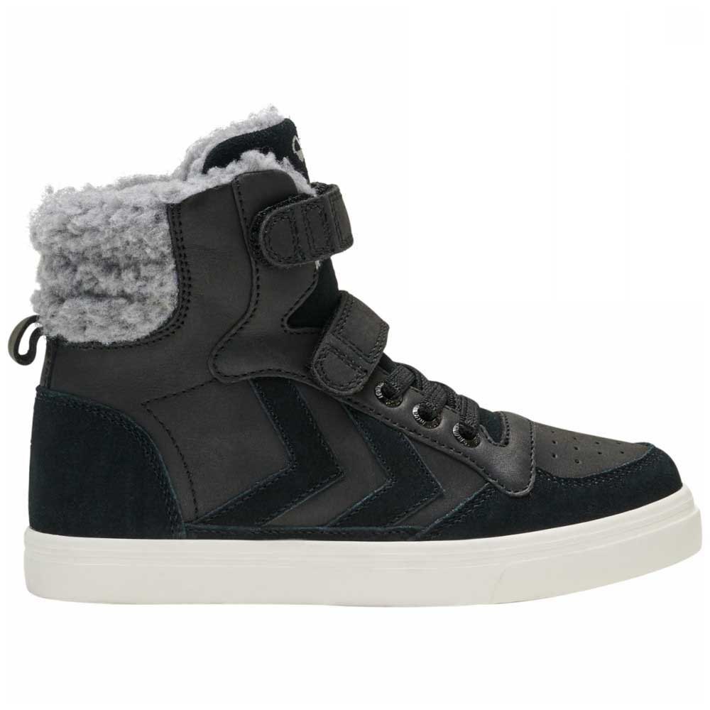 Hummel Stadil Winter High Trainers Schwarz EU 26 von Hummel