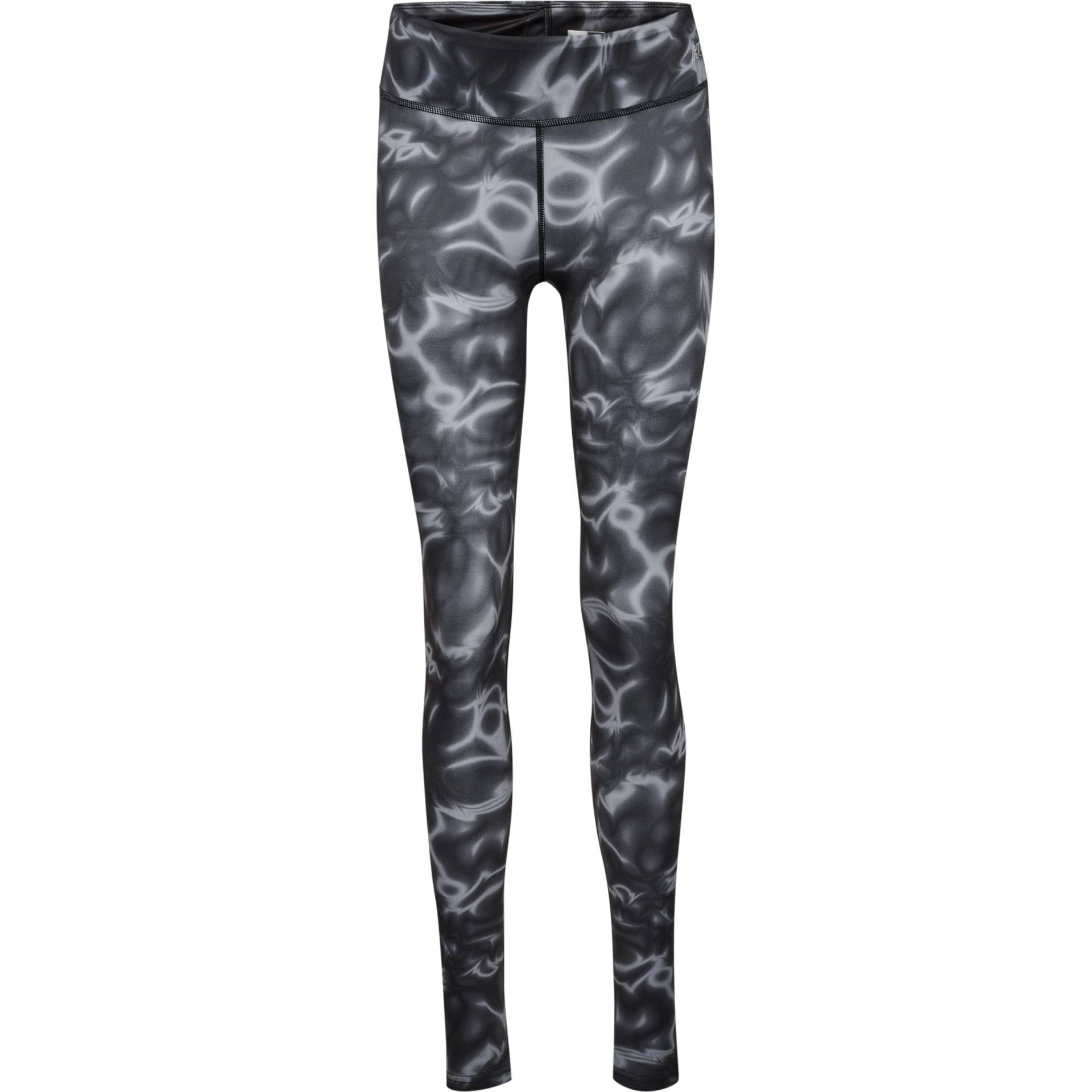 Hummel Te Twist Aop Leggings Grau L Frau von Hummel