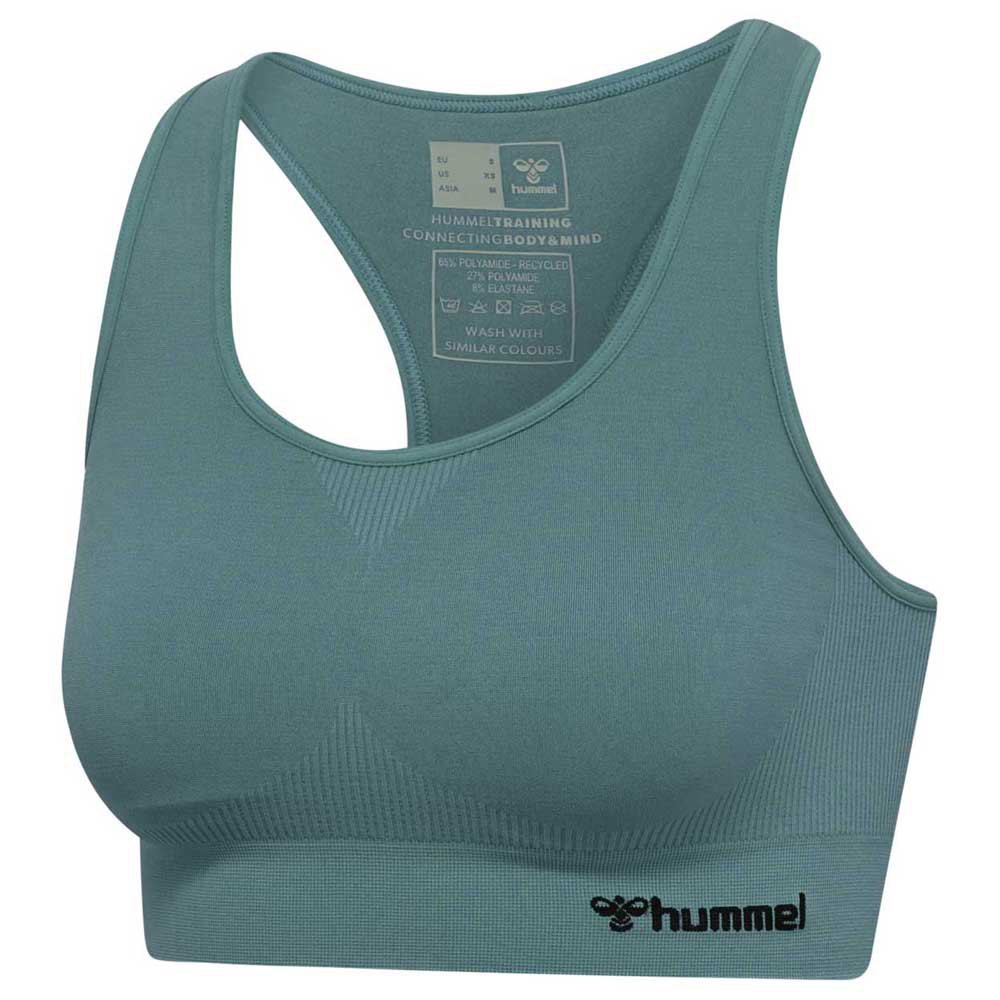 Hummel Tif Seamless Sports Bra Grün XS Frau von Hummel