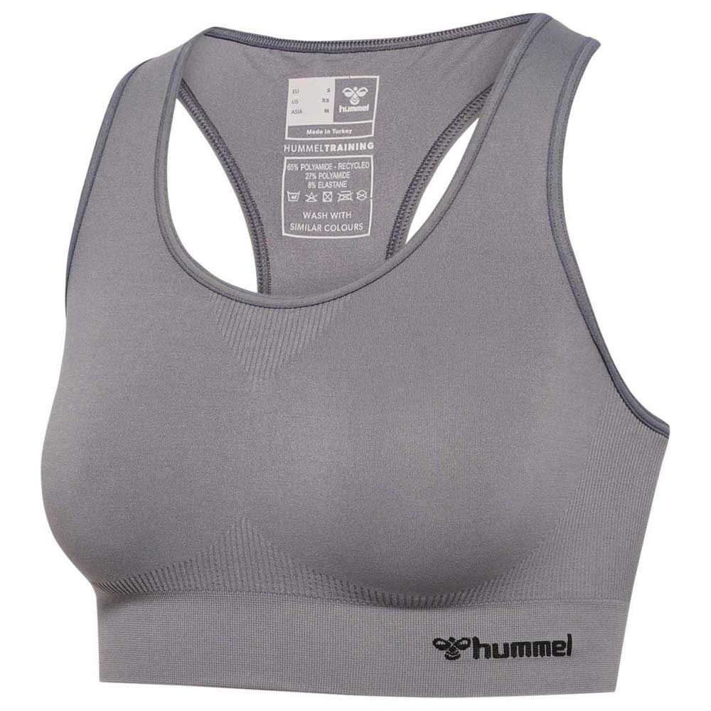Hummel Tif Sports Seamless Sleeveless T-shirt Grau XS Frau Hummel Tif Sports Seamless Sleeveless T-shirt Grau XS Frau von Hummel