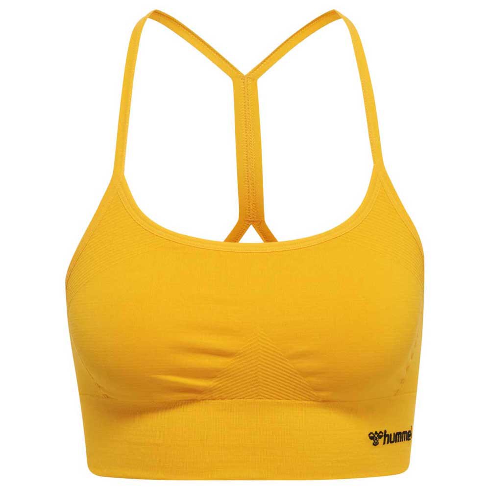 Hummel Tiffy Seamless Sports Top Gelb XS Frau von Hummel