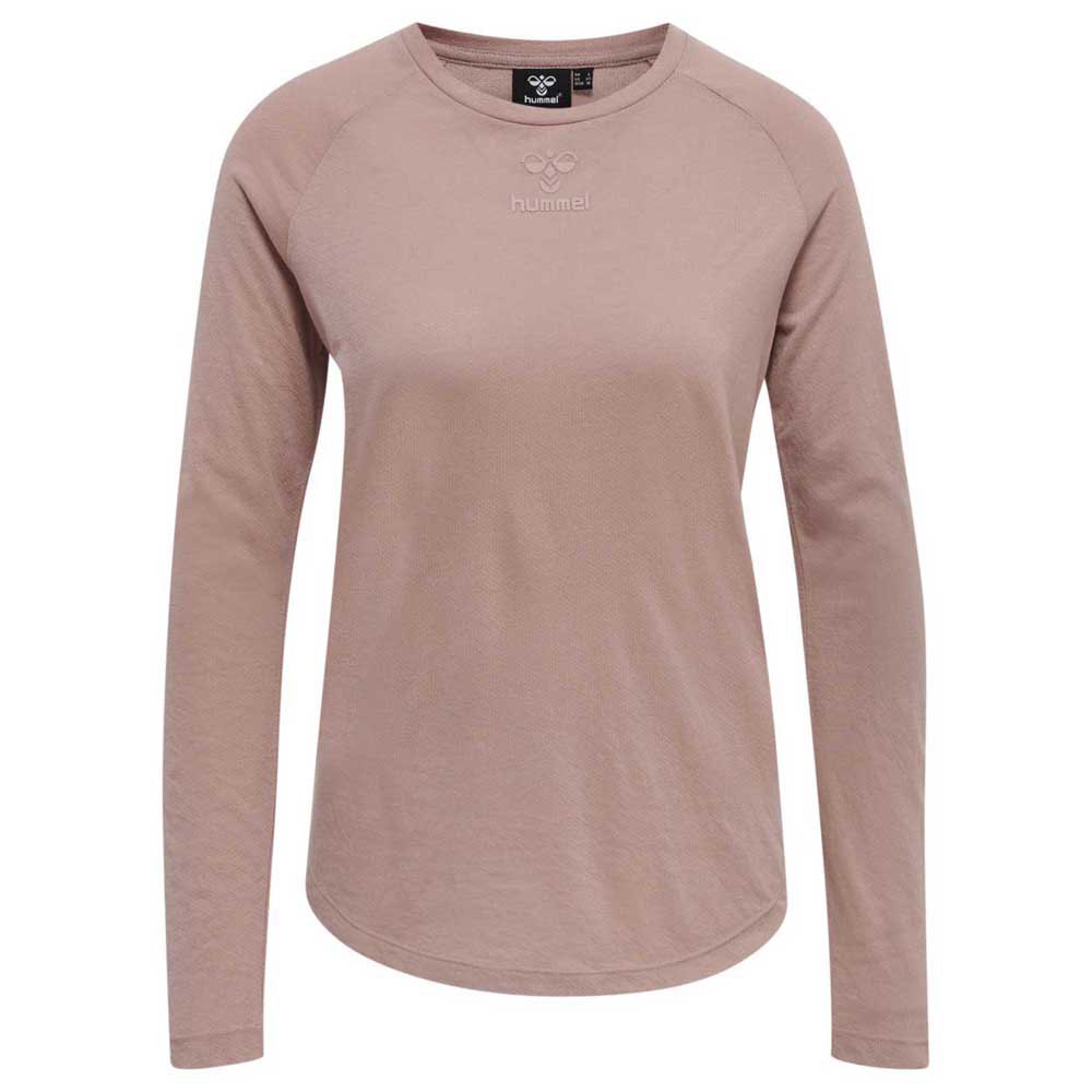 Hummel Vanja Long Sleeve T-shirt Rosa M Frau von Hummel