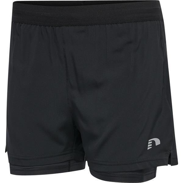 Hummel WOMEN CORE 2-IN-1 SHORTS - BLACK - M von Hummel