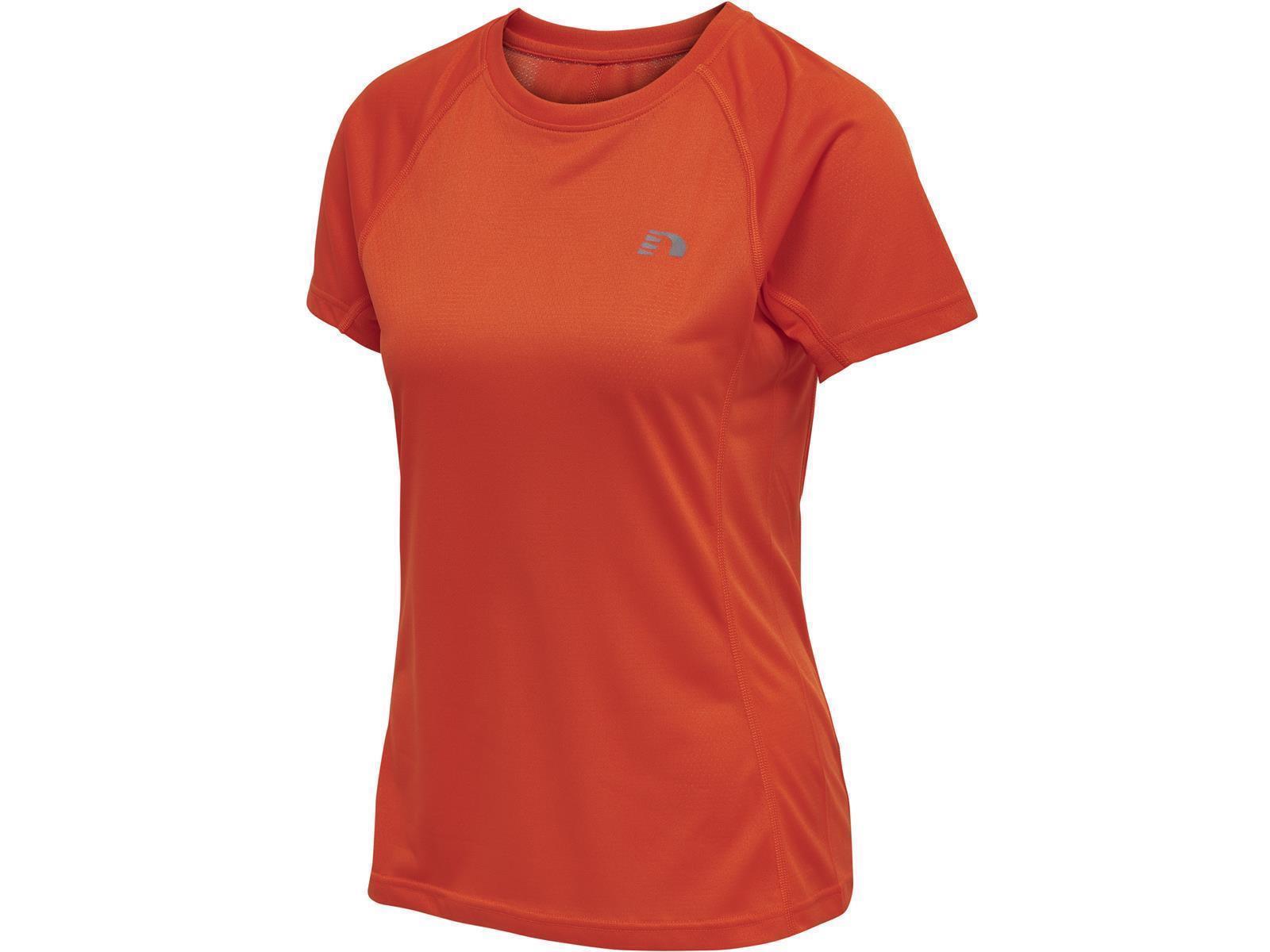 Hummel WOMEN RUNNING T-SHIRT S/S SPICY ORANGE L von Hummel