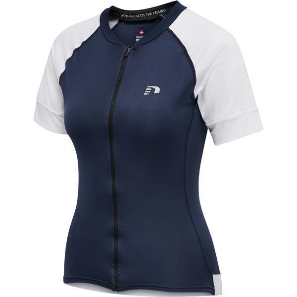 Hummel WOMENS CORE BIKE JERSEY - BLACK IRIS - S von Hummel