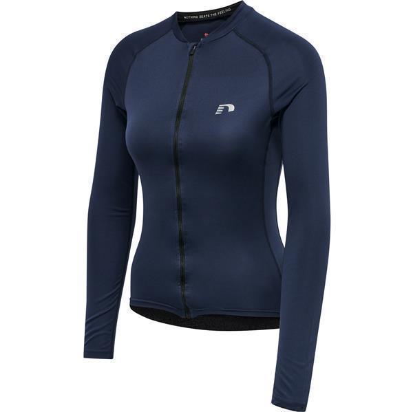 Hummel WOMENS CORE BIKE L/S JERSEY - BLACK IRIS - L von Hummel