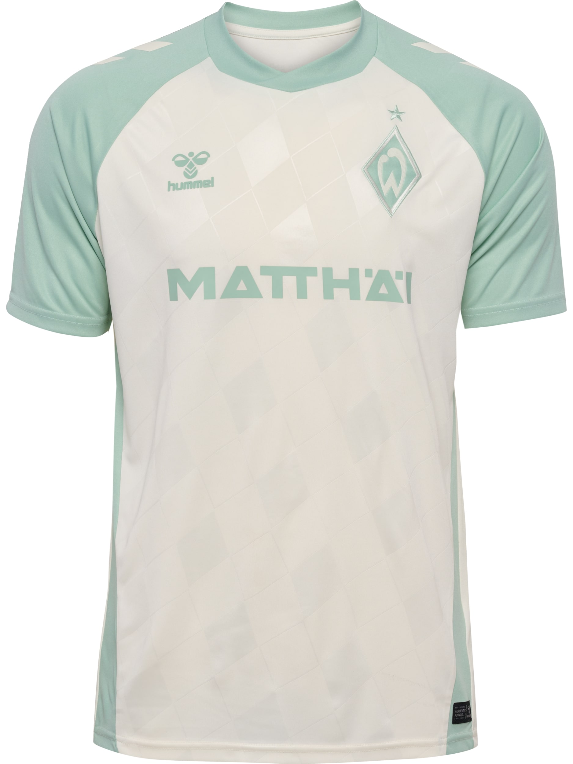 Hummel Werder Bremen Auswärtstrikot 2024/2025 Herren MARSHMELLOW/SILT GREEN 2XL Hummel Werder Bremen Auswärtstrikot 2024/2025 Herren MARSHMELLOW/SILT GREEN 2XL von Hummel