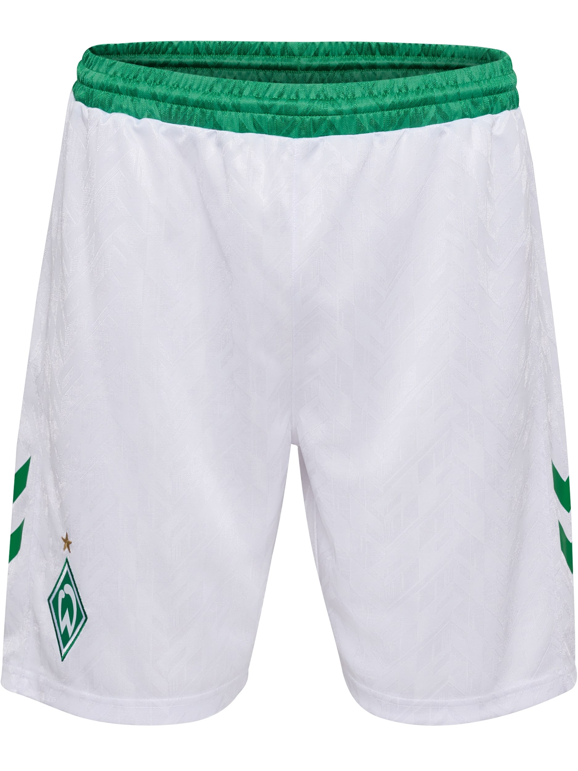 Hummel Werder Bremen Heimshorts Saison 2024/2025 Herren WHITE M von Hummel