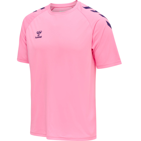 Hummel hmlCORE XK CORE POLY T-SHIRT S/S Herren COTTON CANDY S Hummel hmlCORE XK CORE POLY T-SHIRT S/S Herren COTTON CANDY S von Hummel
