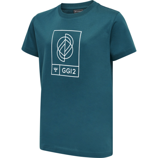 Hummel hmlGG12 T-SHIRT S/S KIDS - DEEP LAGOON - 116 Hummel hmlGG12 T-SHIRT S/S KIDS - DEEP LAGOON - 116 von Hummel