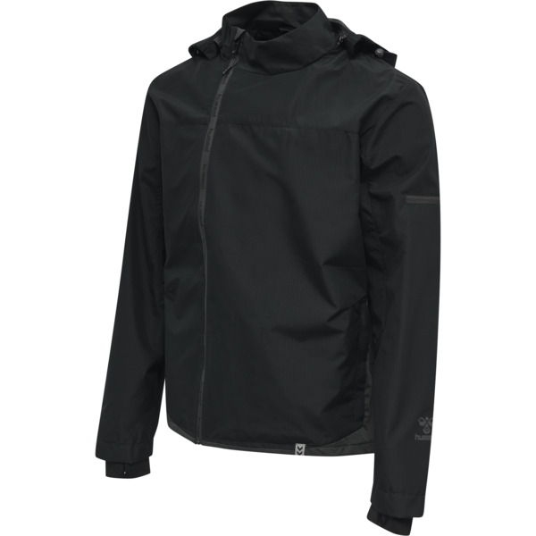 Hummel hmlNORTH SHELL JACKET - BLACK/ASPHALT - 3XL von Hummel