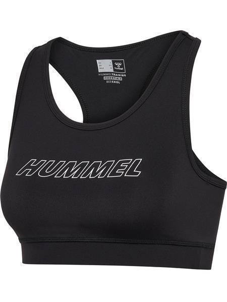 Hummel hmlTE FUNDAMENTAL SPORTS BRA BLACK/WHITE S Hummel hmlTE FUNDAMENTAL SPORTS BRA BLACK/WHITE S von Hummel