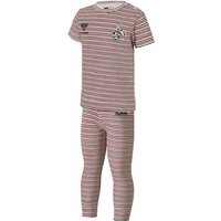 hummel 1. FC Köln Baby-Set Shirt+Hose white asparagus stripe 68 von Hummel