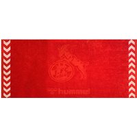 hummel 1. FC Köln Handtuch 100x50 cm true red von Hummel