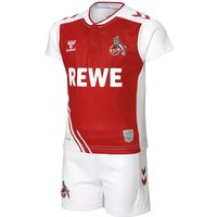 hummel 1. FC Köln Mini-Kit Heimtrikot 2022/23 white/true red 80 von Hummel