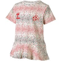 hummel 1. FC Köln gepunktetes Baby-Shirt mit Schößchen white asparagus dot 62 von Hummel