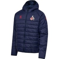 hummel 1. FC Köln Travel Steppjacke 2024/25 7026 - marine S von Hummel