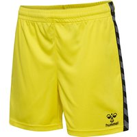 hummel Authentic Polyester Shorts Kinder 5269 - blazing yellow 116 von Hummel