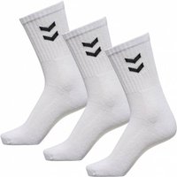 hummel Basic Sportsocken 3 Paar weiß 022030-9001 von Hummel