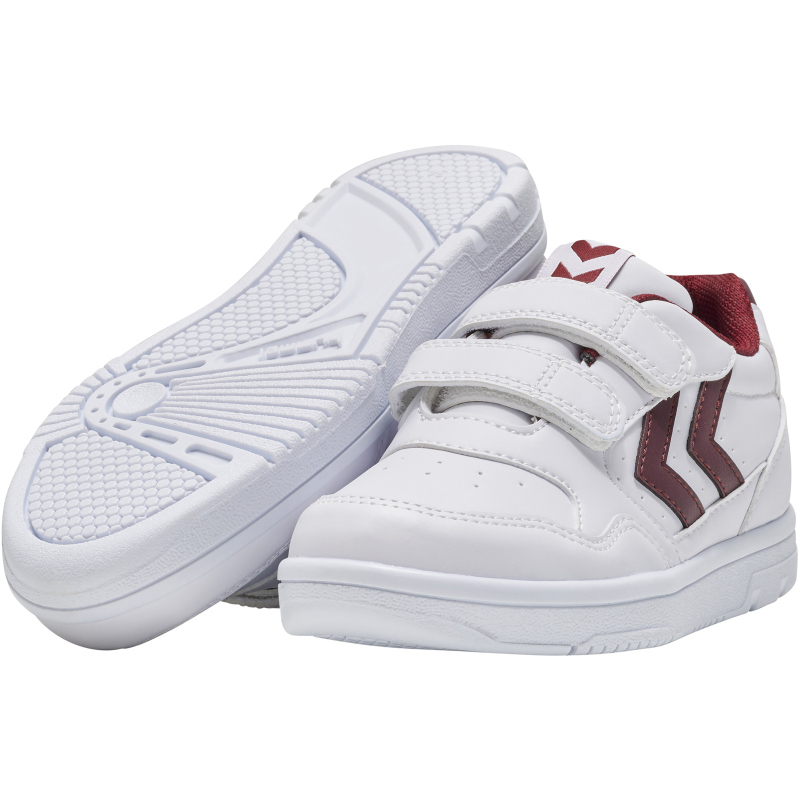 hummel Camden Sneaker Kinder white/red 32 von Hummel