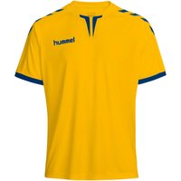 hummel Core Polyester Trikot Kinder kurzarm sports yellow/true blue 164/176 von Hummel