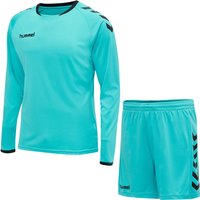 hummel Core Torwart Set Torwarttrikot+Torwartshorts Herren scuba blue M von Hummel