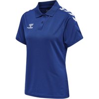 hummel Core XK Funktions-Poloshirt Damen true blue S von Hummel