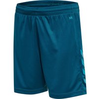 hummel Core XK Poly Shorts Kinder blue coral 152 von Hummel