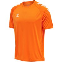 hummel Core XK Poly Trainingsshirt Herren orange tiger M von Hummel
