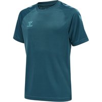 hummel Core XK Poly Trainingsshirt Kinder blue coral 128 von Hummel