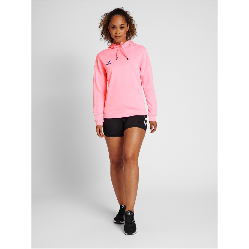 hummel Core XK Poly Hoodie Damen cotton candy L von Hummel