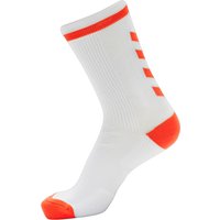 hummel Elite Indoor Socken kurz white/diva pink 46-48 von Hummel