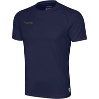 hummel First Performance kurzarm Funktionsshirt Herren marine L von Hummel