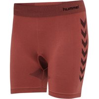 hummel First Seamless kurze Tights Damen marsala M/L von Hummel