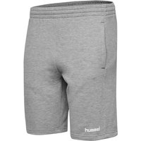 hummel GO Baumwoll Bermuda Shorts Damen grey melange XXL von Hummel