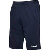 hummel GO Baumwoll Bermuda Shorts Herren marine L von Hummel