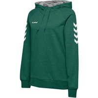 hummel GO Baumwoll Hoodie Damen evergreen S von Hummel