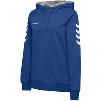 hummel GO Baumwoll Hoodie Damen true blue L von Hummel