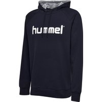 hummel GO Baumwoll Logo Hoodie Kinder marine 140 hummel GO Baumwoll Logo Hoodie Kinder marine 140 von Hummel