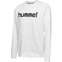 hummel GO Baumwoll Logo Sweatshirt Kinder white 128 hummel GO Baumwoll Logo Sweatshirt Kinder white 128 von Hummel