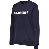 hummel GO Baumwoll Logo Sweatshirt Damen marine S hummel GO Baumwoll Logo Sweatshirt Damen marine S von Hummel