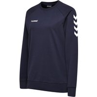 hummel GO Baumwoll Sweatshirt Damen marine XS hummel GO Baumwoll Sweatshirt Damen marine XS von Hummel