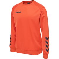 hummel Promo Poly Sweatshirt Kinder nasturtion 116 von Hummel