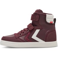 hummel Slimmer Stadil Leather High Sneaker Kinder 3679 - catawba grape 29 von Hummel