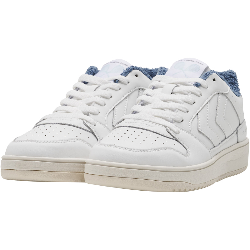 hummel St. Powerplay Retro Sneaker Damen 9779 - white/china blue 40 von Hummel